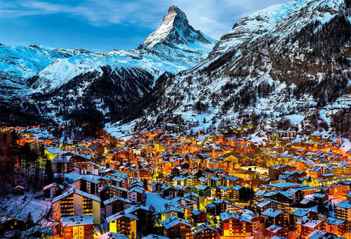 Beverly Jigsaw Puzzle 31-477 Matterhorn Zermatt Switzerland (1000 Pieces)