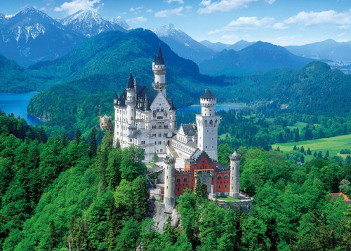 Epoch Jigsaw Puzzle 54-014 Neuschwanstein Castle Germany (2000 S-Pieces)