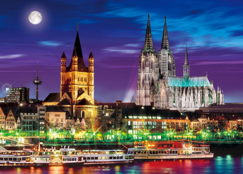 Epoch Jigsaw Puzzle 54-013 Cologne Cathedral Germany (2000 S-Pieces)
