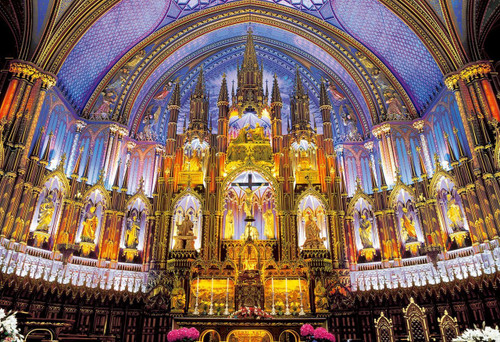 Epoch Jigsaw Puzzle 25-144 Notre-Dame Basilica Montreal Canada (300 Pieces)