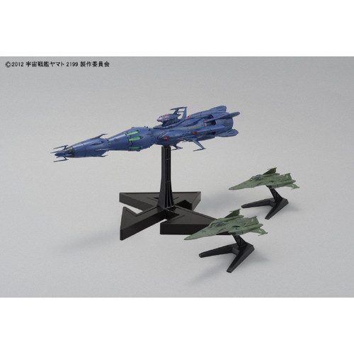 Bandai 851369 Yamato 2199 DEUSULA the 2nd CORE SHIP 1/1000 Scale Kit