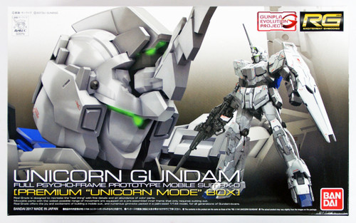 Bandai RG 25-SP Gundam Unicorn Gundam (Premium "Unicorn Mode" Box) 1/144 Scale Kit