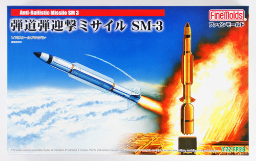 Fine Molds FP28 Anti-Aallistic Missile SM-3 1/72 scale kit