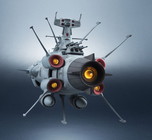 Bandai 192510 Kikan Taizen Space Battleship Yamato Earth Defence Force Andromeda Class 1st Battleship Figure