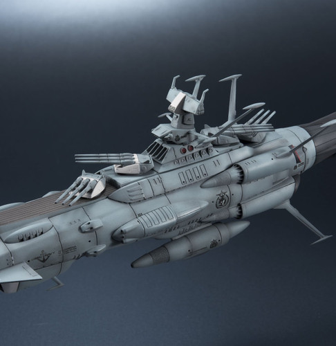 Bandai 192510 Kikan Taizen Space Battleship Yamato Earth Defence Force Andromeda Class 1st Battleship Figure