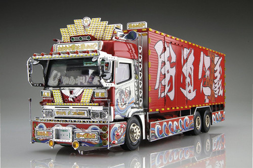 Aoshima 52884 Japanese Decoration Truck Mister X 1/32 Scale Kit