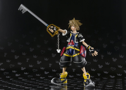 Bandai 161110 S.H. Figuarts Kingdom Hearts II Sora Action Figure