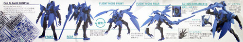 Bandai Gundam HG AGE-02 GAFRAN 1/144 Scale Kit