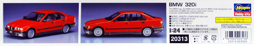 Hasegawa 20313 BMW 320i 1/24 scale kit