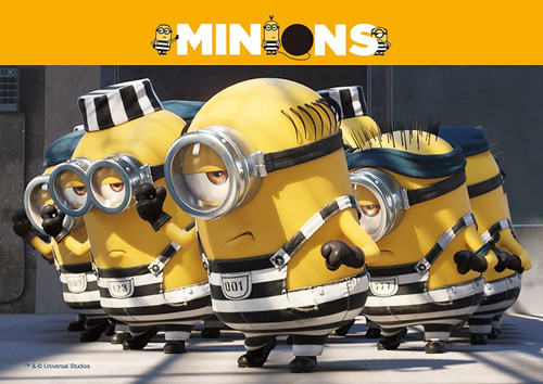 Epoch Jigsaw Puzzle 03-030 Despicable Me Minions Breakout! (108 Pieces)
