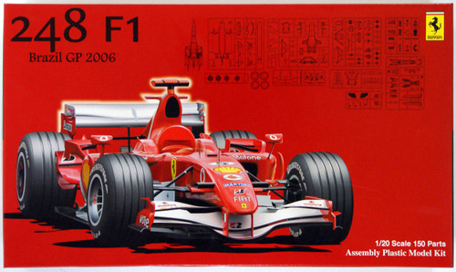 Fujimi GP SP06 090474 F1 Ferrari 248 Brazil GP 2006 1/20 Scale Kit