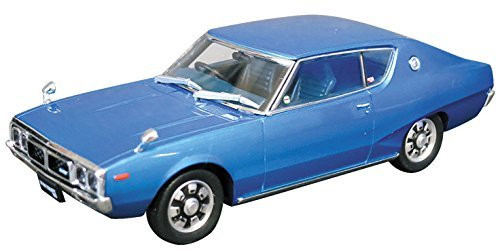 Aoshima DISM 80429 Nissan Skyline HT 2000GT Blue Metallic 1/43 scale kit