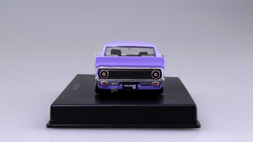 Aoshima DISM 80474 Nissan Skyline Custom Style Purple 1/43 scale model