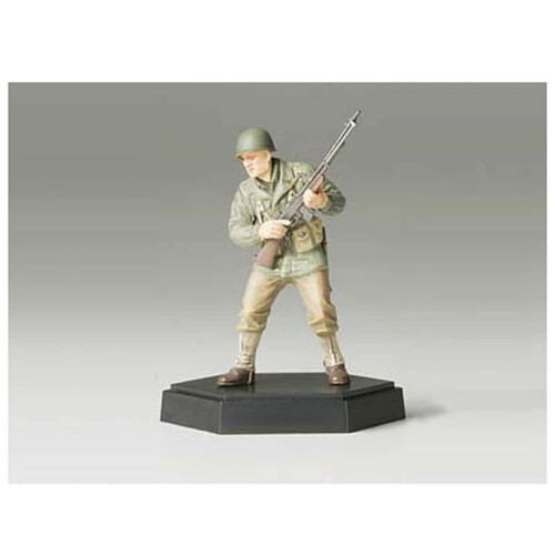 Tamiya 26010 Figure Collection U.S. Army Assault Infantry Machine Gunner Completed 1/35 Scale