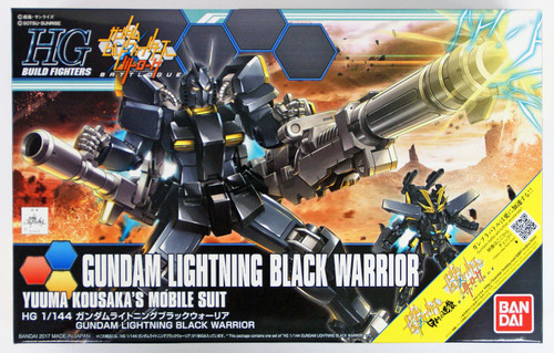 Bandai HG Build Fighters 061 GUNDAM LIGHTNING BLACK WARRIOR 1/144 scale kit