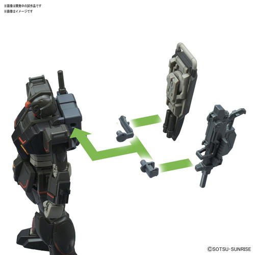 Bandai Gundam The Origin 017 GUNDAM LOCAL TYPE (North American Front) 1/144 Scale Kit