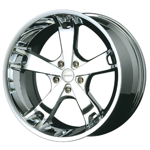 Aoshima 54253 Tuned Parts 61 1/24 FABULOUS VARIOUS MB-5 FACE-3 20 inch Tire & Wheel Set