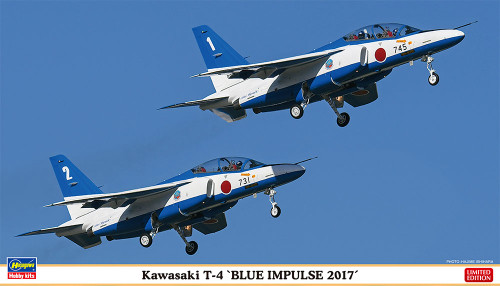Hasegawa 02249 Kawasaki T-4 "Blue Impulse 2017" 1/72 scale kit