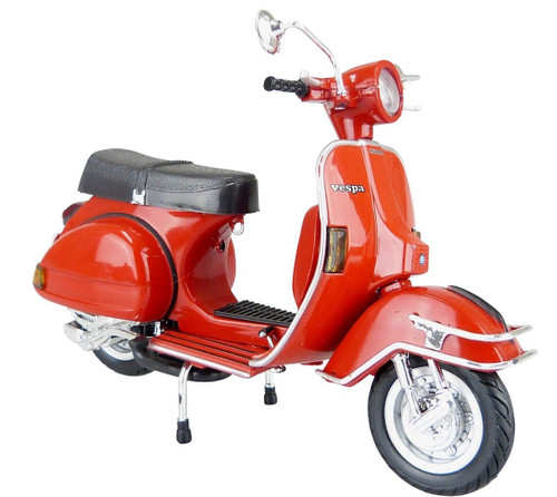 Aoshima Skynet 80764 Vespa P200E (1978/Red) 1/12 scale Finished Model