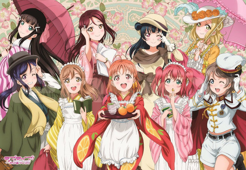 Ensky Jigsaw Puzzle 1000T-61 Love Live! Sunshine!! Taisho Roman Aqours (1000 Pieces)