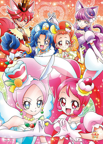 Ensky Jigsaw Puzzle 300-L539 Kirakira PreCure a la Mode (300 L-Pieces)