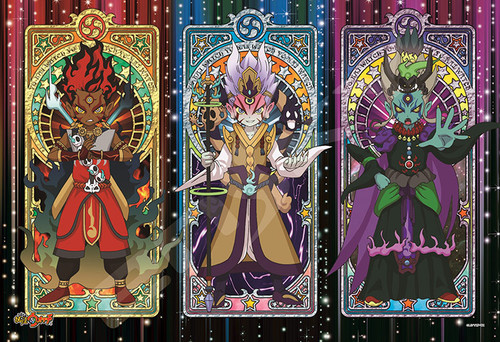 Ensky Jigsaw Puzzle 108-L592 Yo-kai Watch Enma Daio (108 L-Pieces)