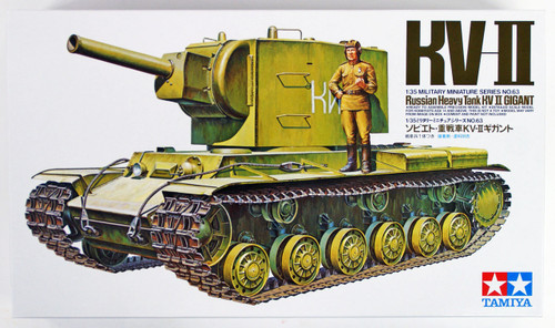 Tamiya 35063 Russian Heavy Tank KV-II Gigant 1/35 scale kit