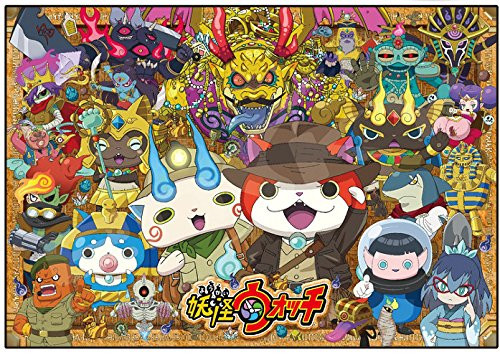 Ensky Jigsaw Puzzle 500T-L13 Yo-kai Watch Treasure Hunting (500 L-Pieces)