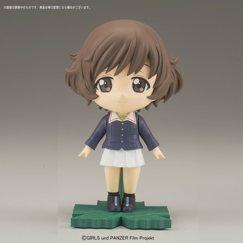 Bandai Petiture-Rise Girls Und Panzer Yukari, Mako Plastic Model Kit 176213