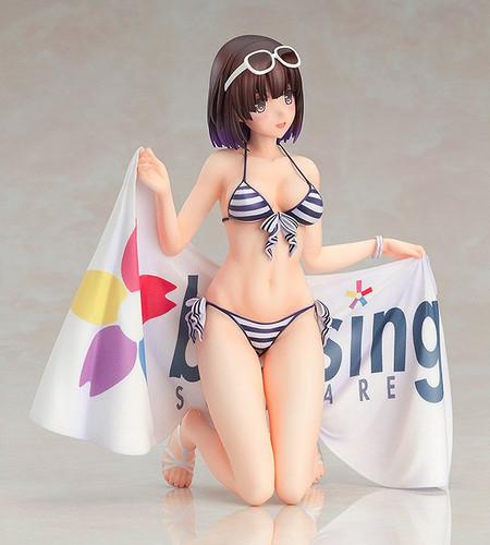 Good Smile Megumi Kato: Swimsuit Ver. 1/7 Scale Action Figure (Saekano)