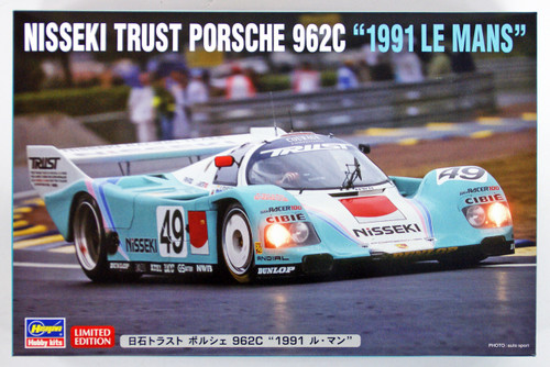 Hasegawa 20318 Nisseki Trust Porsche 962C "1991 Le Mans" 1/24 Scale Kit