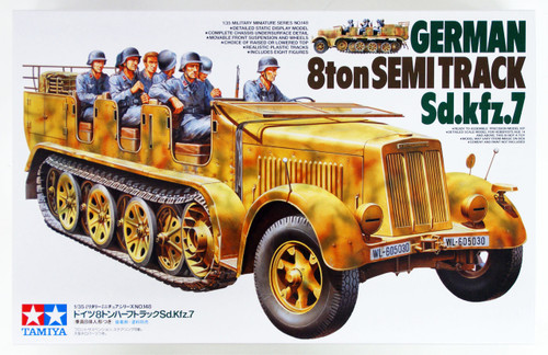 Tamiya 35148 German 8ton Semi Track Sd.Kfz.7 1/35 scale kit