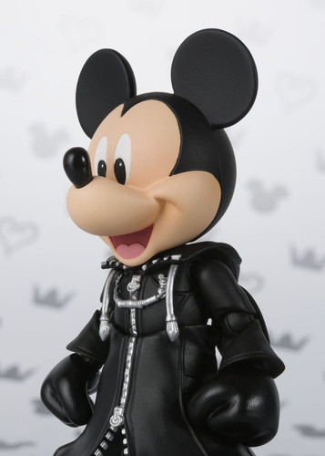 Bandai 191971 S.H. Figuarts King Mickey Action Figure (Kingdom Hearts II)