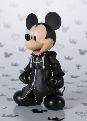 Bandai 191971 S.H. Figuarts King Mickey Action Figure (Kingdom Hearts II)