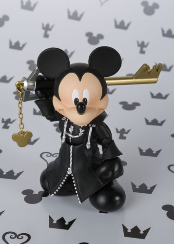 Bandai 191971 S.H. Figuarts King Mickey Action Figure (Kingdom Hearts II)