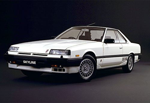Aoshima 54796 The Model Car 59 Nissan DR30 Skyline HT2000 Turbo Intercooler 1/24 scale kit
