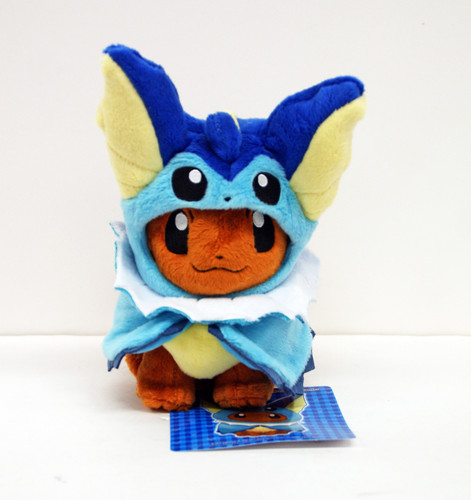 Pokemon Center Original Plush Doll Eevee Poncho Vaporeon (Showers) 1007-228259