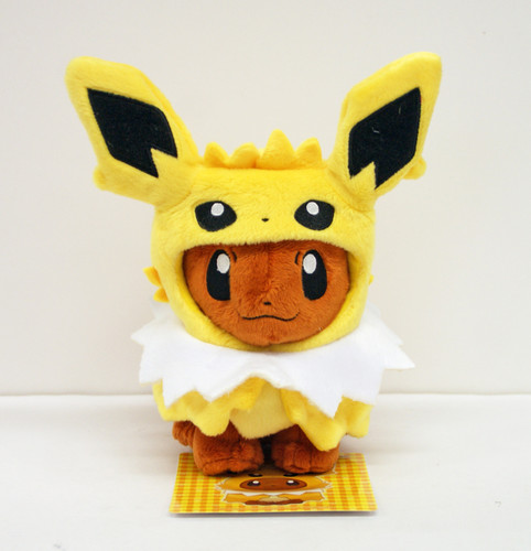 Pokemon Center Original Plush Doll Eevee Poncho Jolteon (Thunders) 1007-228266
