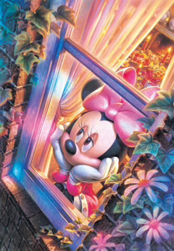 Tenyo Japan Jigsaw Puzzle D-108-996 Disney Minnie Mouse (108 Pieces)