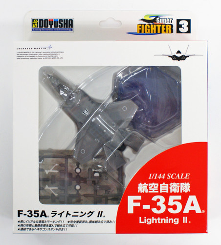 Doyusha 401415 Super Fighter F-35A Lightning II 1/144 Scale Finished Model