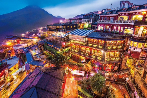 Epoch Jigsaw Puzzle 10-793 Beautiful Scenery Jiufen Taipei Taiwan (1000 Pieces)