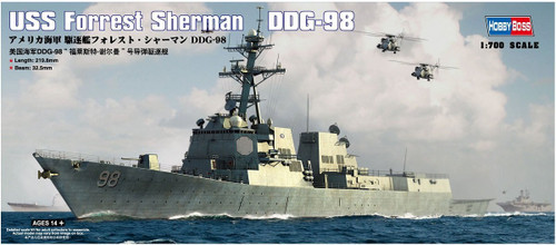 Doyusha 83414 USS Forrest Sherman DDG-98 1/700 Scale Plastic Kit