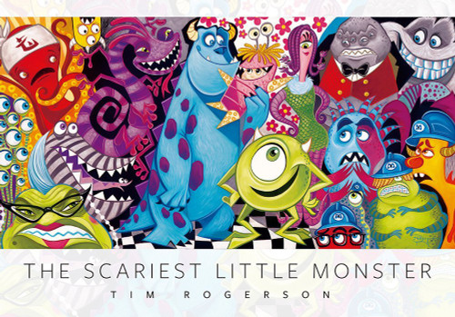 Tenyo Japan Jigsaw Puzzle D-1000-491 Disney Pixar Monsters, Inc. The Scariest Little Monster (1000 Pieces)