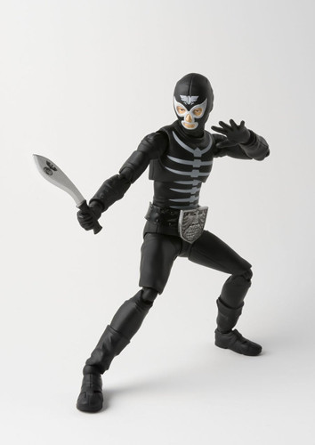 Bandai 198185 S.H. Figuarts Kamen Rider Shocker Combatmen (Bone) Figure