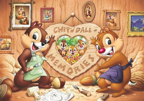 Tenyo Japan Jigsaw Puzzle D-200-997 Disney Chip 'n Dale (200 Pieces)