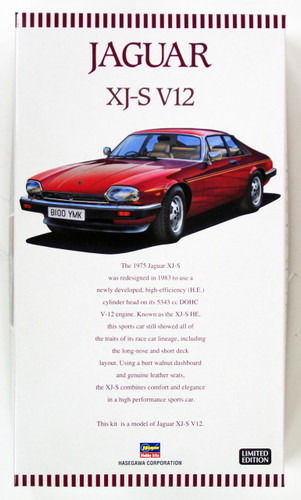 Hasegawa 20321 Jaguar XJ-S V12 1/24 scale kit