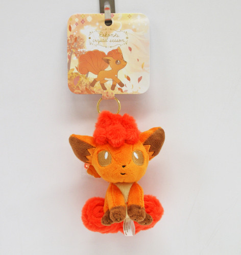 Pokemon Center Original Mascot Vulpix (Rokon) w/ Charm 1021-232591