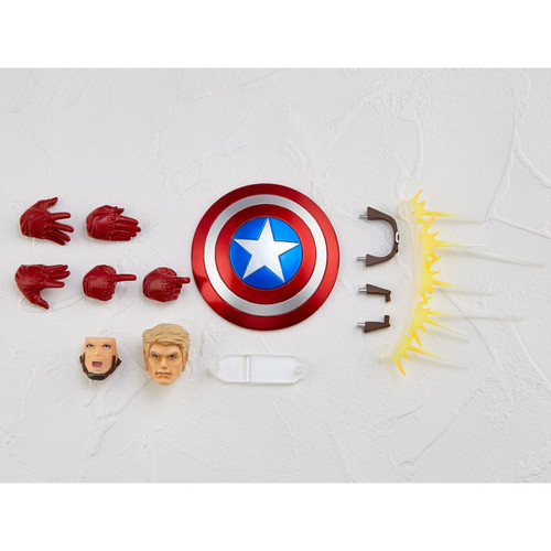 Kaiyodo Figure Complex Amazing Yamaguchi 007 Captain America Action Figure