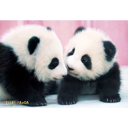 Beverly Jigsaw Puzzle L74-164 Pretty Pet Series Hello! Panda (150 L-Pieces)