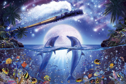 Epoch Jigsaw Puzzle 13-022 Lassen Journey to Galaxy (1000 Pieces)